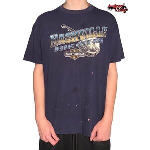 Y2K Vtg Harley Davidson Nashville TN tee size XL